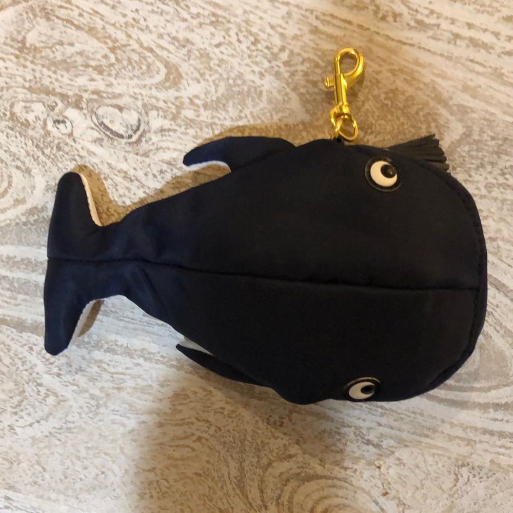 ANYA HINDMARCH Whale Charm with Foldable Tote Bag - Picture 12 of 14